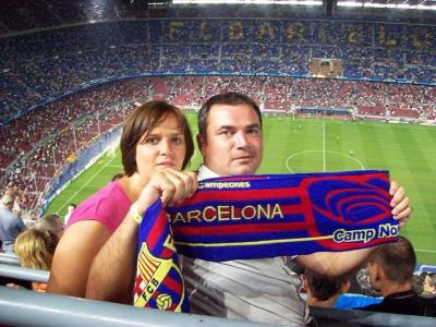 Nou Camp w Barcelonie